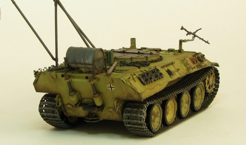 35342   IC.  Немецкий танк Бергпантера (с танковым экипажем 4 шт)