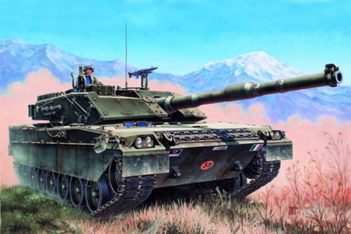 00332    Тр.    Итальянский основной боевой танк  C1 «Ариете» MBT.