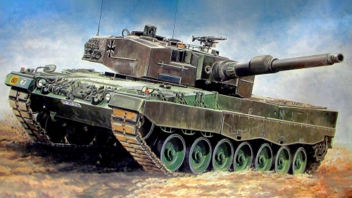 243      I.    Немецкий основной боевой танк Leopard 2 А 4.