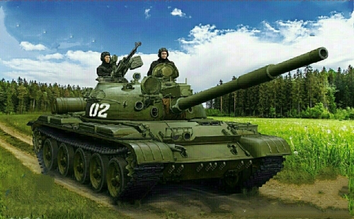 307260     М.     Советский танк "Т-62"