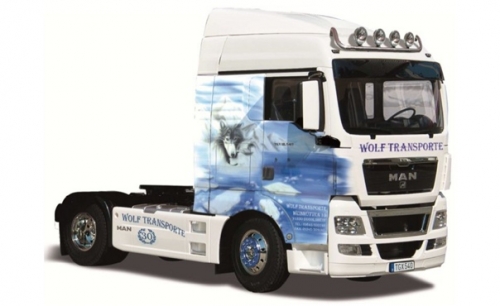 3921   И.   Немецкий грузовик "MAN" TGX XXL "WOLF TRANSPORTE"