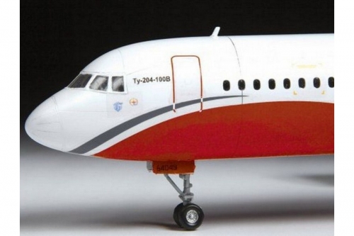 7023    З.     Советский пассажирский авиалайнер "Ту-204-100"