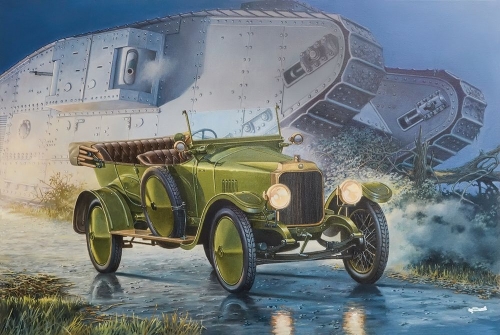 735   R.   Британский штабной автомобиль 