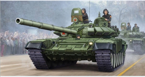05564    Тр.   Советский танк Т-72 Б мод. 1990г. с литой башней