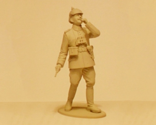 35679   IC.    Германская пехота (1914 г.), (4 покрашенные  фигуры)