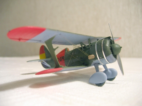 72012   IC.   Советский истребитель-биплан И-15 Бис