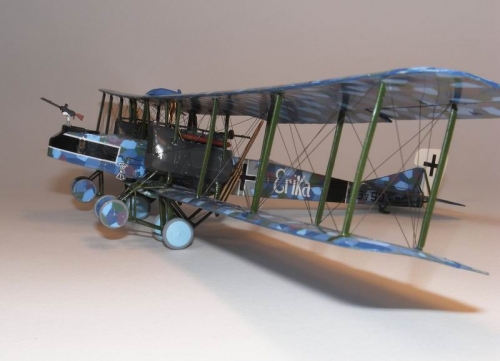 016   R.  Немецкий стратегический бомбардировщик  "Гота" G.V 1916 г.