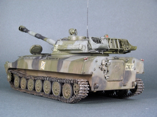 206     С.   Советская САУ-2S1 "ГВОЗДИКА".