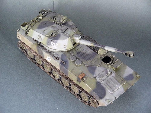 206     С.   Советская САУ-2S1 "ГВОЗДИКА".