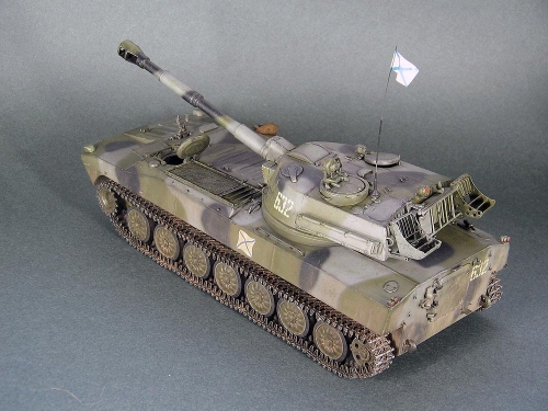 206     С.   Советская САУ-2S1 "ГВОЗДИКА".