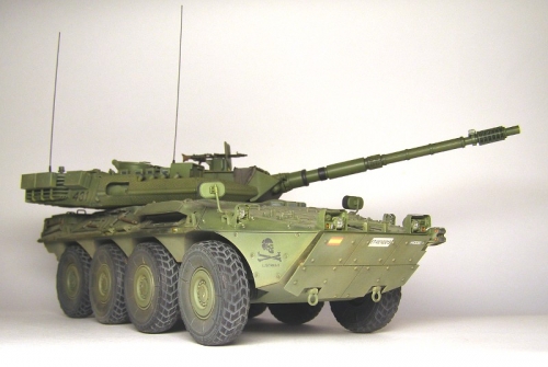 01564   Тр.  Итальянская САУ  В1  Centauro с навесной броней