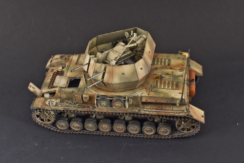 1333     АК.    Немецкая зенитная установка Flakpanzer IV "Вирбельвинд"