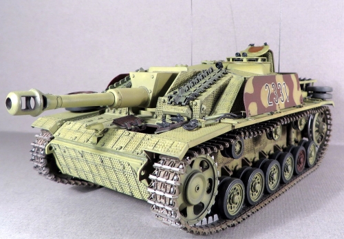 6454   Д.   Немецкое самоходное орудие STUH 42 AUSF.G с циммеритом.