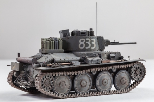 6290     Д.    Немецкий танк Pz.Kpfw. 38(t) Ausf. G с внутренним интерьером.