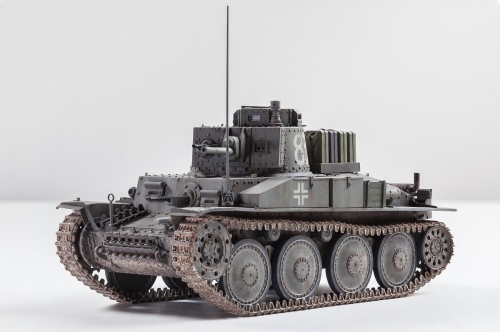 6290     Д.    Немецкий танк Pz.Kpfw. 38(t) Ausf. G с внутренним интерьером.
