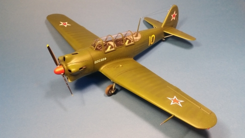 02213  Тр.  Советский самолет " YaK-18 Max "