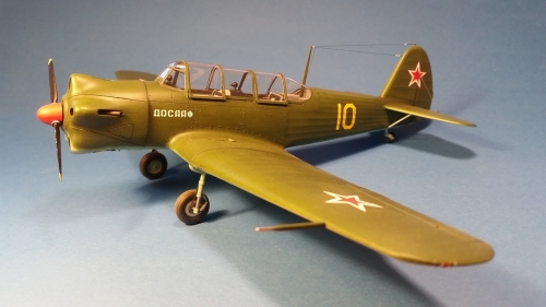02213  Тр.  Советский самолет " YaK-18 Max "