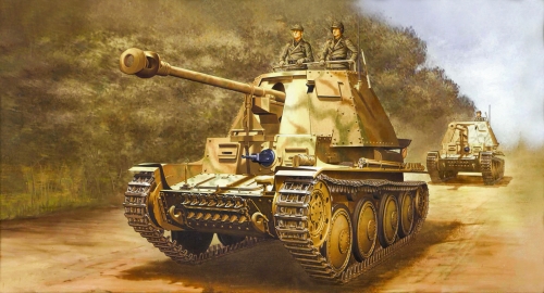 35030    Ts.    Немецкая САУ  75cm Pak40 Fgst.Pz.Kpfw.Marder III Ausf.H.
