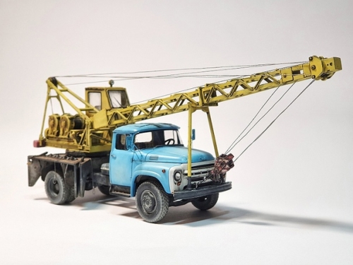 1098   AV.   Советский автокран АК-75В (на шасси ЗИЛ-130), 1961 г.