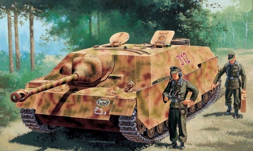 6488    I.   Немецкая  САУ  Sd.Kfz.162 Ягдпанцер IV версия.F L/48 (поздний).