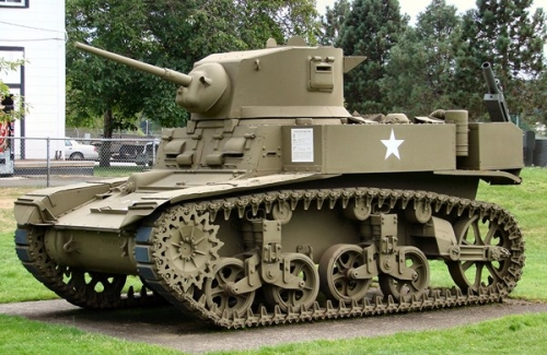 6498     I.    Американский танк M3A1 с внутренней деталировкой