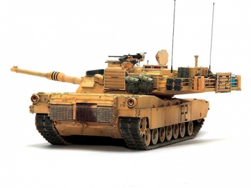 35269     Т.     Американский основной боевой танк М1А2 Abrams OIF (операция в Ираке), 2 фигуры