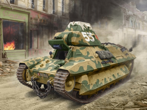 35336      IC.    Французский легкий танк II МВ "FCM 36".