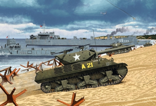 13288    Ac.    Американская САУ М10 с внутренней деталировкой.