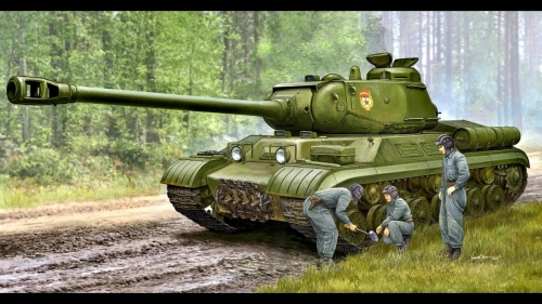 05589      Tр.    Советский танк ИС-2 М.