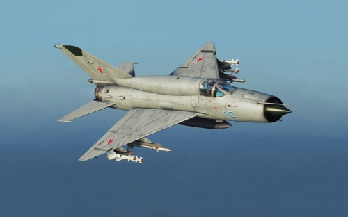 02220  Тр.   Китайский истребитель  Chinese F-7MG (версия советского МИГ - 21)