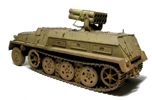 356    I.   Немецкая ракетная установка sWS with Panzerwerfer 42.