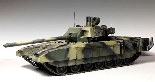 2029    Ta.   Российский основной боевой танк T-14 "Aрмата".