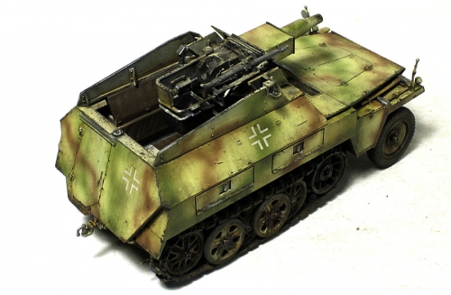 6102    Д.    Немецкий бронетранспортер SD.KFZ. 250/8 NEU 7.5CM KWK37(L/24) "STUMMEL".