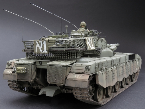 2080    Та.    Израильский основной боевой танк Merkava Mk.2B.