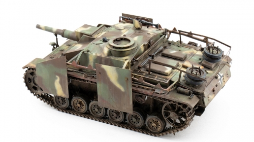 8006     ТА.     Немецкая самоходная артиллерийская установка StuH 42.