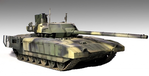 2029    Ta.   Российский основной боевой танк T-14 "Aрмата".