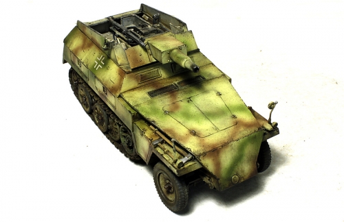 6102    Д.    Немецкий бронетранспортер SD.KFZ. 250/8 NEU 7.5CM KWK37(L/24) "STUMMEL".