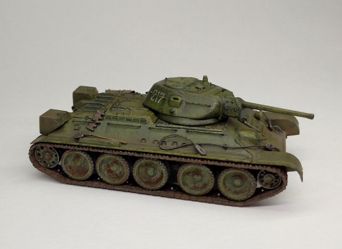307201     М.      Советский танк "Т-34/76" и 2 фигуры