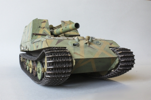 01540     Tр.     Немецкая Geschutzwagen Tiger Grille21/210mm Mortar 18/1 L/31.