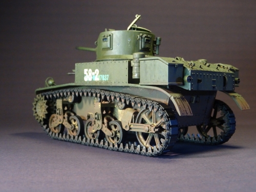6498     I.    Американский танк M3A1 с внутренней деталировкой