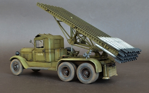 35040   A.   Советский гвардейский реактивный миномет БМ-13 "Катюша"