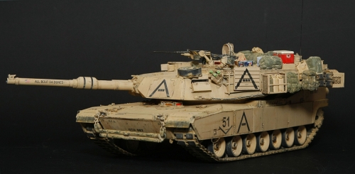 3535    Д.   Американский основной танк "АБРАМС" M1A1 AIM