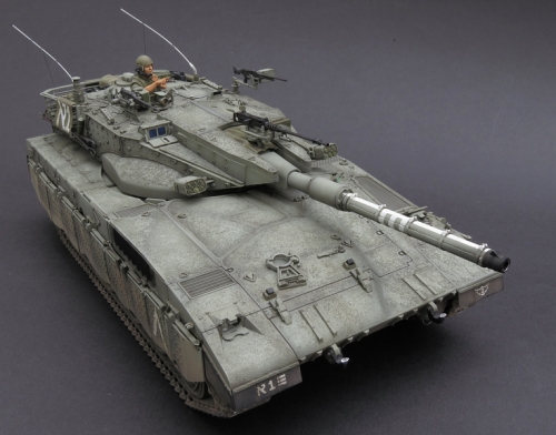 2080    Та.    Израильский основной боевой танк Merkava Mk.2B.