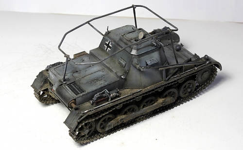 6218    Д.    Немецкая командно-штабная машина SD.KFS.265 командирский танк на шасси легкого танка PZ.I.