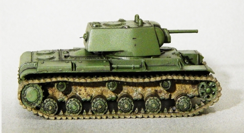 6190   З.   Советский тяжёлый танк КВ-1 обр. 1941г. с пушкой Ф-32