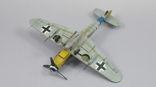 7249     З.     Немецкий истребитель "Мессершмитт"  Bf.109G-6.
