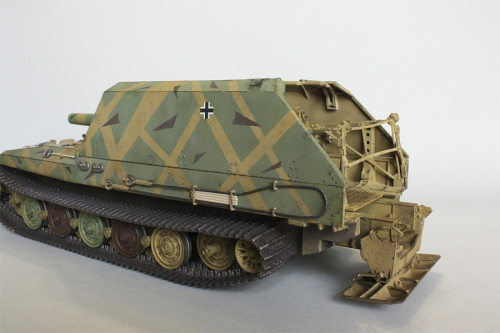 01540     Tр.     Немецкая Geschutzwagen Tiger Grille21/210mm Mortar 18/1 L/31.