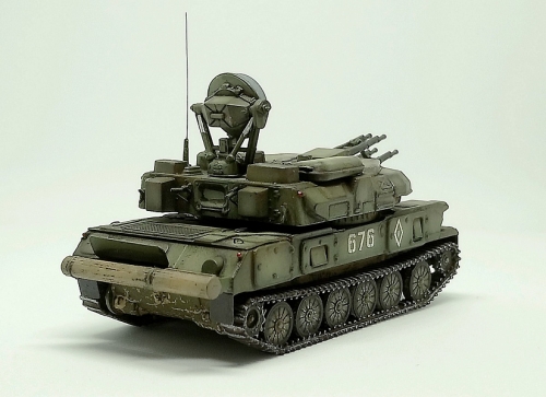 7419   З.   Советская зенитная самоходная установка "Шилка"