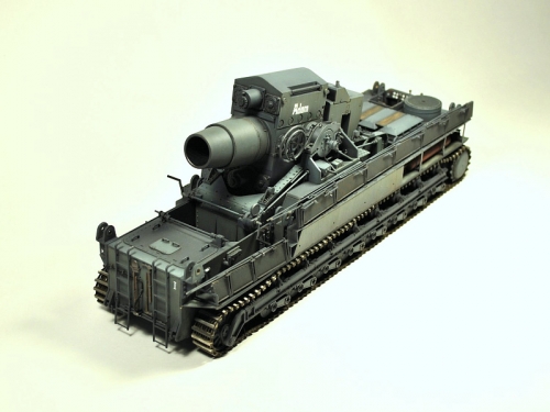 00208     Tр.    Немецкое железнодорожное орудие "КАРЛ" (раннее).