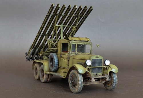 35040   A.   Советский гвардейский реактивный миномет БМ-13 "Катюша"